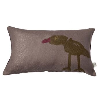 HOUSSE de coussin Bobbie Oiseau Rose 30/50 cm 1