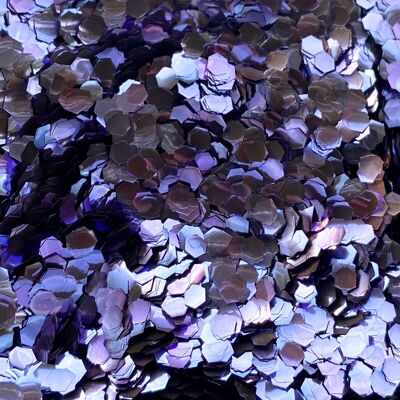 Glitter ecologico super spesso viola