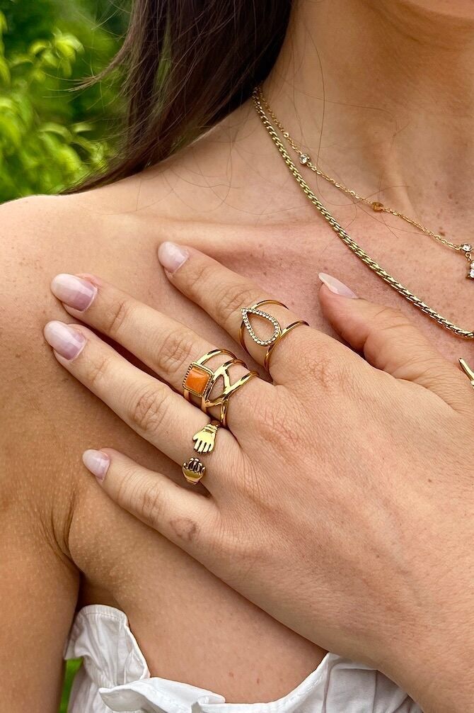 Anello in acciaio inossidabile 424RX179