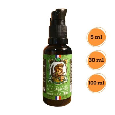 Aceite para barba - Aroma herbáceo y fresco - en Bagagarre