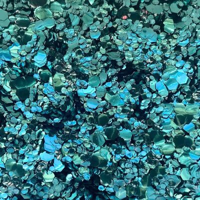 Mélange de paillettes écologiques Aqua Sky