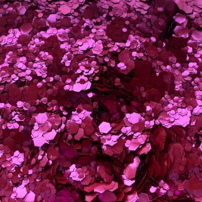 Miscela di glitter ecologici Stormy Rose