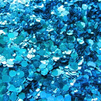 Miscela eco glitter azzurro cielo