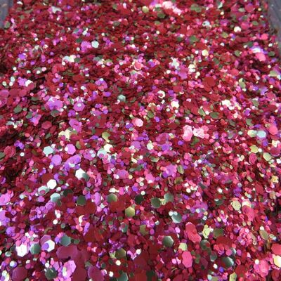 Glitter ecologico a forma di cuore di drago