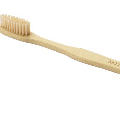 Toothbrush bamboo 'hello handsome'