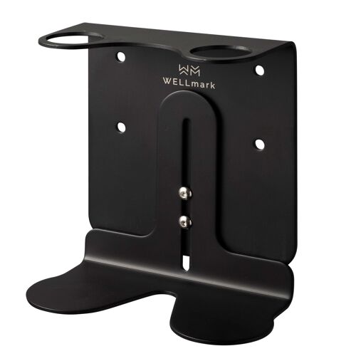 Soap dispenser holder black 2 bottles