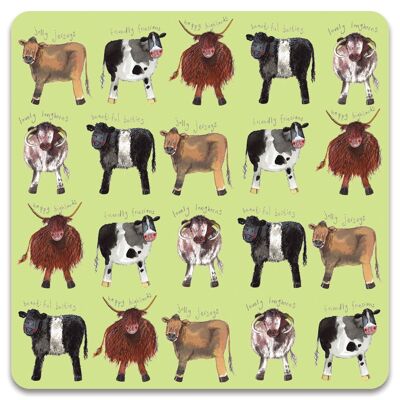 Cows coaster