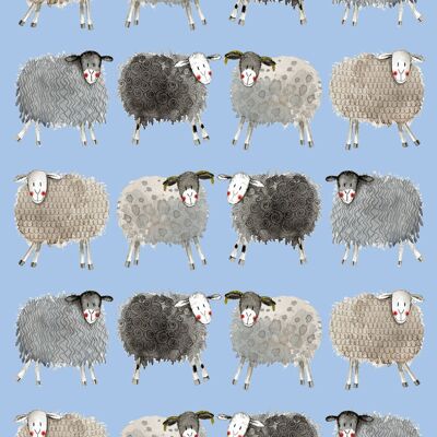 Splendid sheep soft large notebook