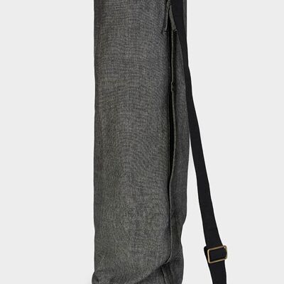 Bolsa para esterilla de yoga de dos tonos de algodón orgánico de Yoga Studio