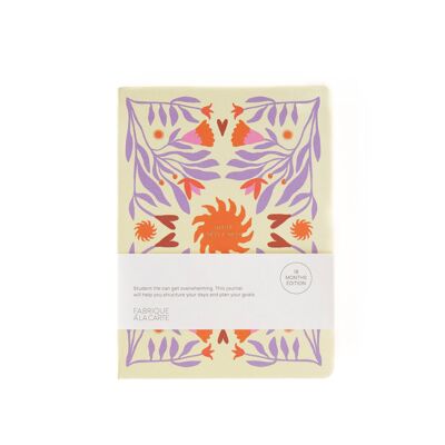 Fabrique School Diary 2025/2026 Sun Beige Lavender 18 months
