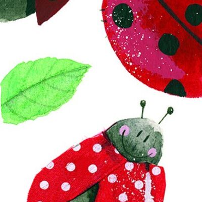 Ladybirds bookmark