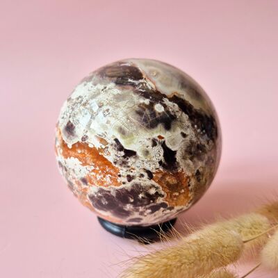 Boule d'agate en cristal – 93 mm – 1 050 g
