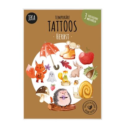 Children's Tattoo Set Autumn