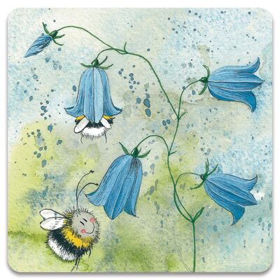 Harebell fridge magnet