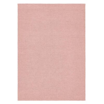 Tapis tissé uni Hug Rug Rose