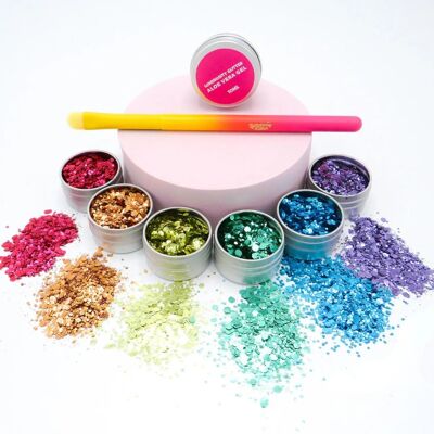 Coffret de paillettes écologiques Love Proudly