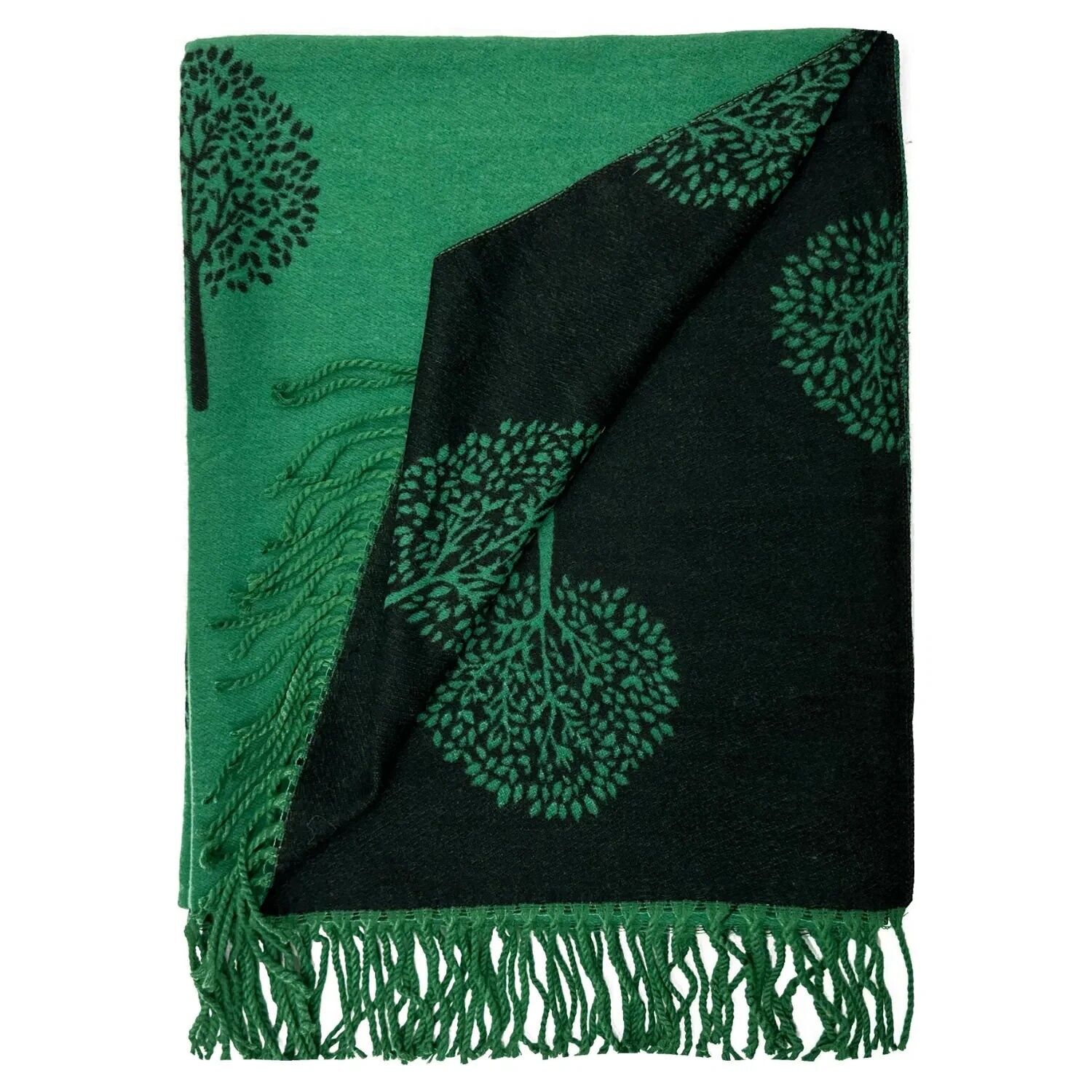 Bufanda verde del árbol de la vida