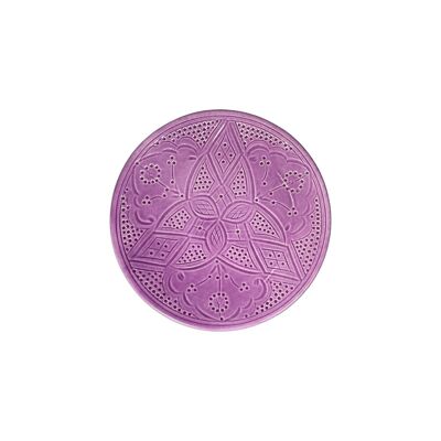 Assiette sollievo lilas goud “Imane”
