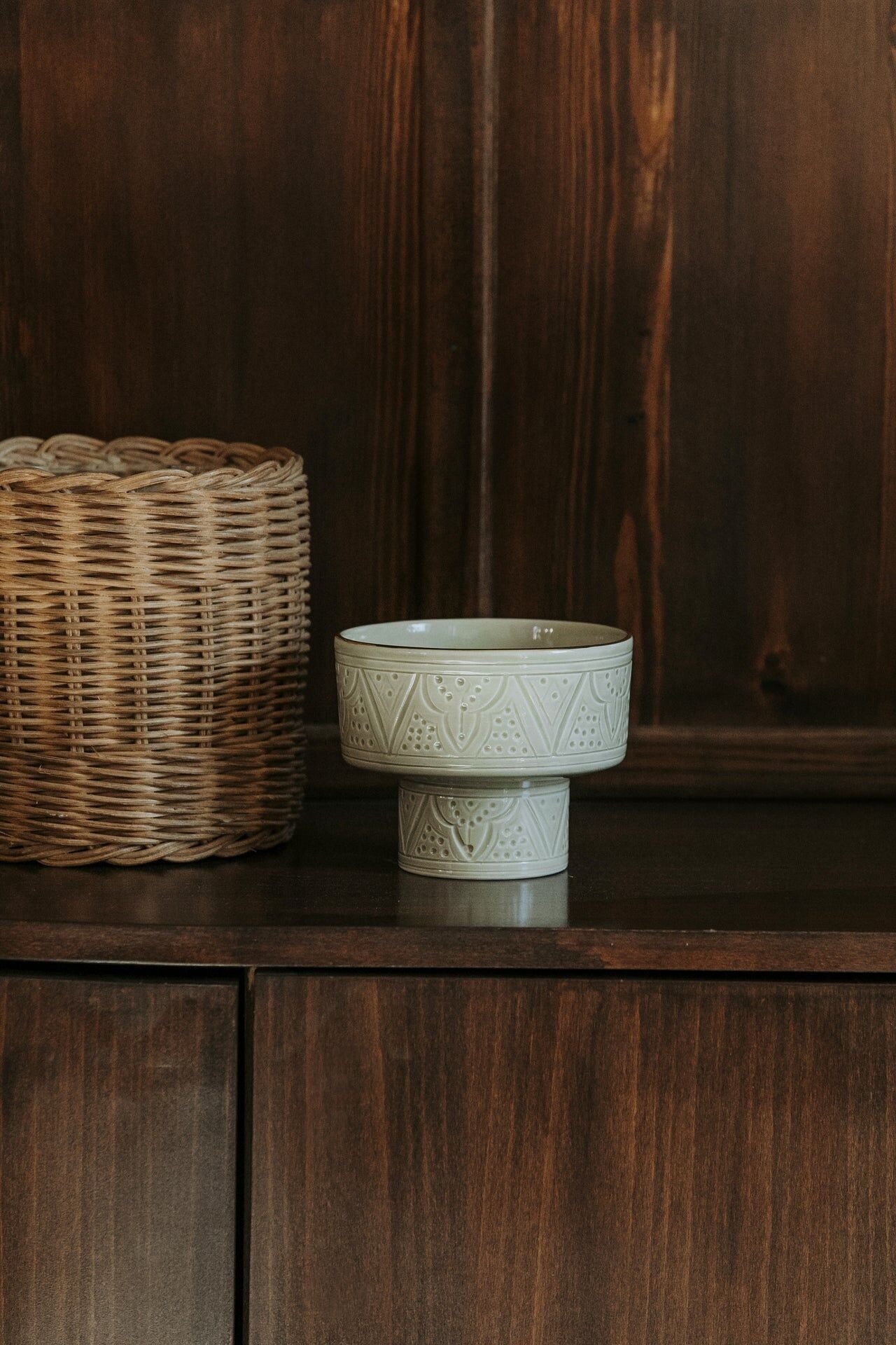 Kommen apéritivo reliëf mint goud “Noura”