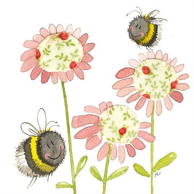 Bee medium canvas