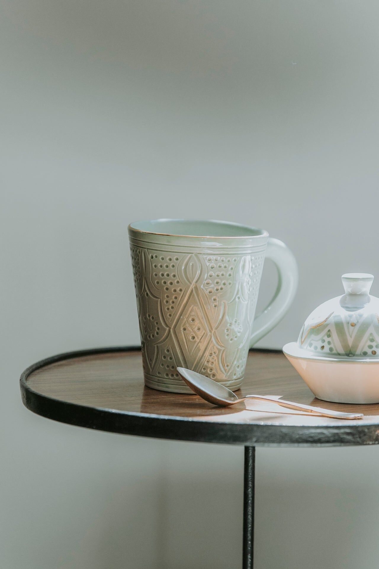 Mok sollievo menta goud “Noura”