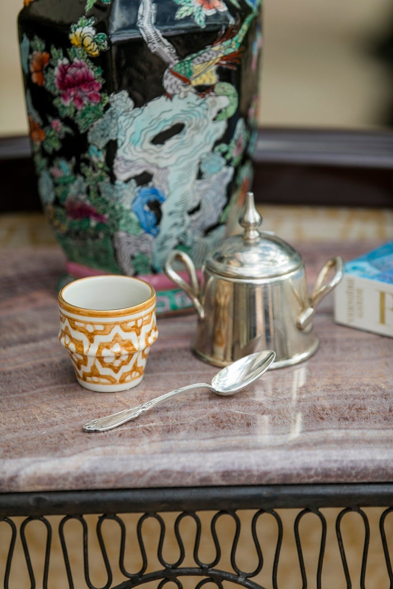 Klein kopje à café fassia paille goud “Samira”