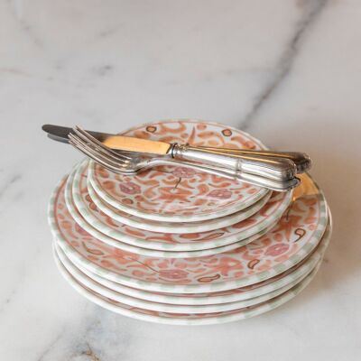 Assiette roseraie goud “Imane”