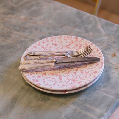 Groot assiette granito blush “Samira”