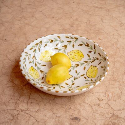 Moyen kom basfruit citron goud “Leila”