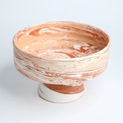 Coupe à fruits d24cm terre mêlée “Khadija”
