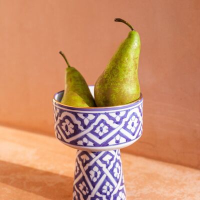 Bol aperitivo fassia azul majorelle goud “Fatima”