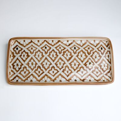 Plato de tarta fassia sahara goud “Samira”