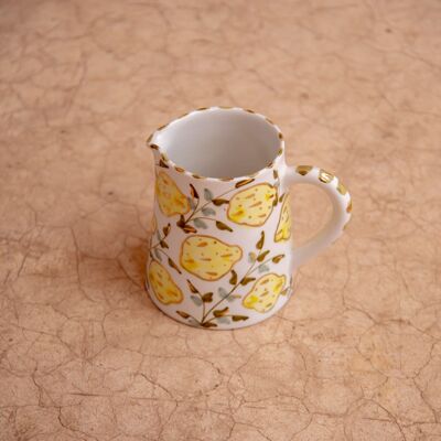 Petit pichet citron goud “Amina”