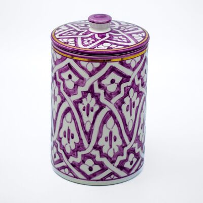 Boites fassia lilas goud “Samira”
