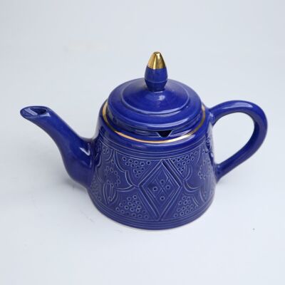 Théière sollievo blu majorelle goud “Yasmina”