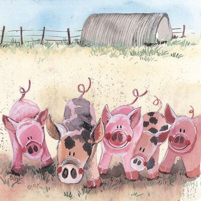 Five little pigs 2