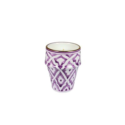 Bougie Groot Kopje Beldi Fassia Lilas Parfumée Figuier “Iman