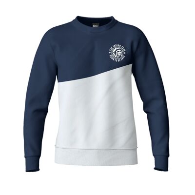 Bleu Maverick / Blanc