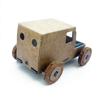 Autogami 4l la poste - jouet voiture solaire diy - La Poste