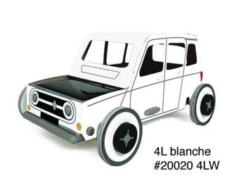 Autogami 4L Blanche à décorer 1