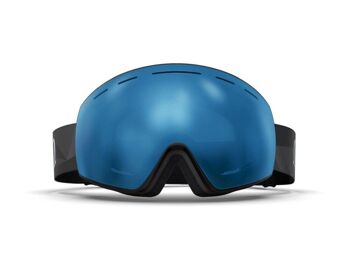 Mountain Black - Matte Reflective Sky Snow Goggle 1