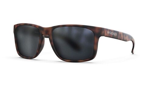Makan | Matte Reflective - Matte Tortoise Brown / Matte Reflective Premium Dark Smoke