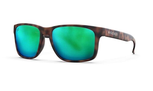 Makan | Matte Reflective - Matte Tortoise Brown / Matte Reflective Premium Ocean