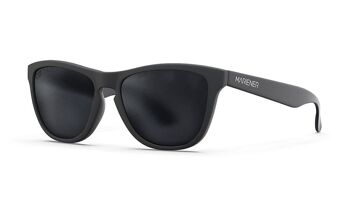 Mélange | Matte Reflective - Matte Black / Matte Reflective Premium Dark Smoke