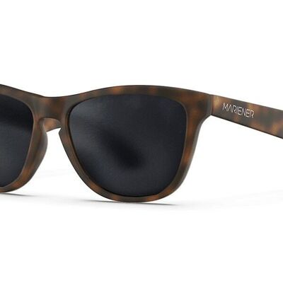 Melange | Matte Reflective - Matte Tortoise Brown / Matte Reflective Premium Dark Smoke