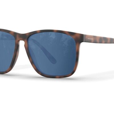 Mellow | Reflective - Matte Tortoise Brown / Azure