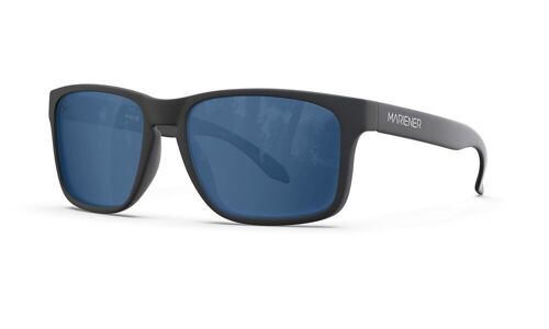 Makan | Reflective - Matte Black / Azure