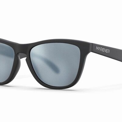 Melange | Reflectante mate - Negro mate / Plata oscuro reflectante mate