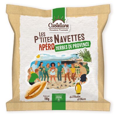 Galletas de aperitivo - MINI SHUTTLE CON HIERBAS DE PROVENCE