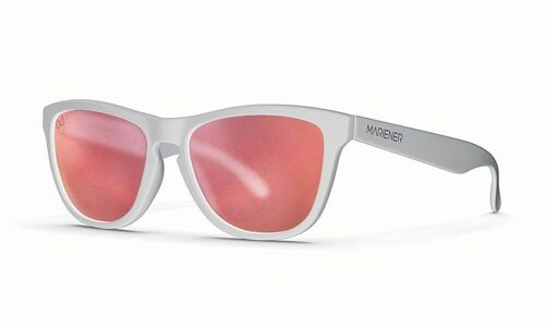 Melange | Matte Reflective - Matte White / Matte Reflective Red Lava